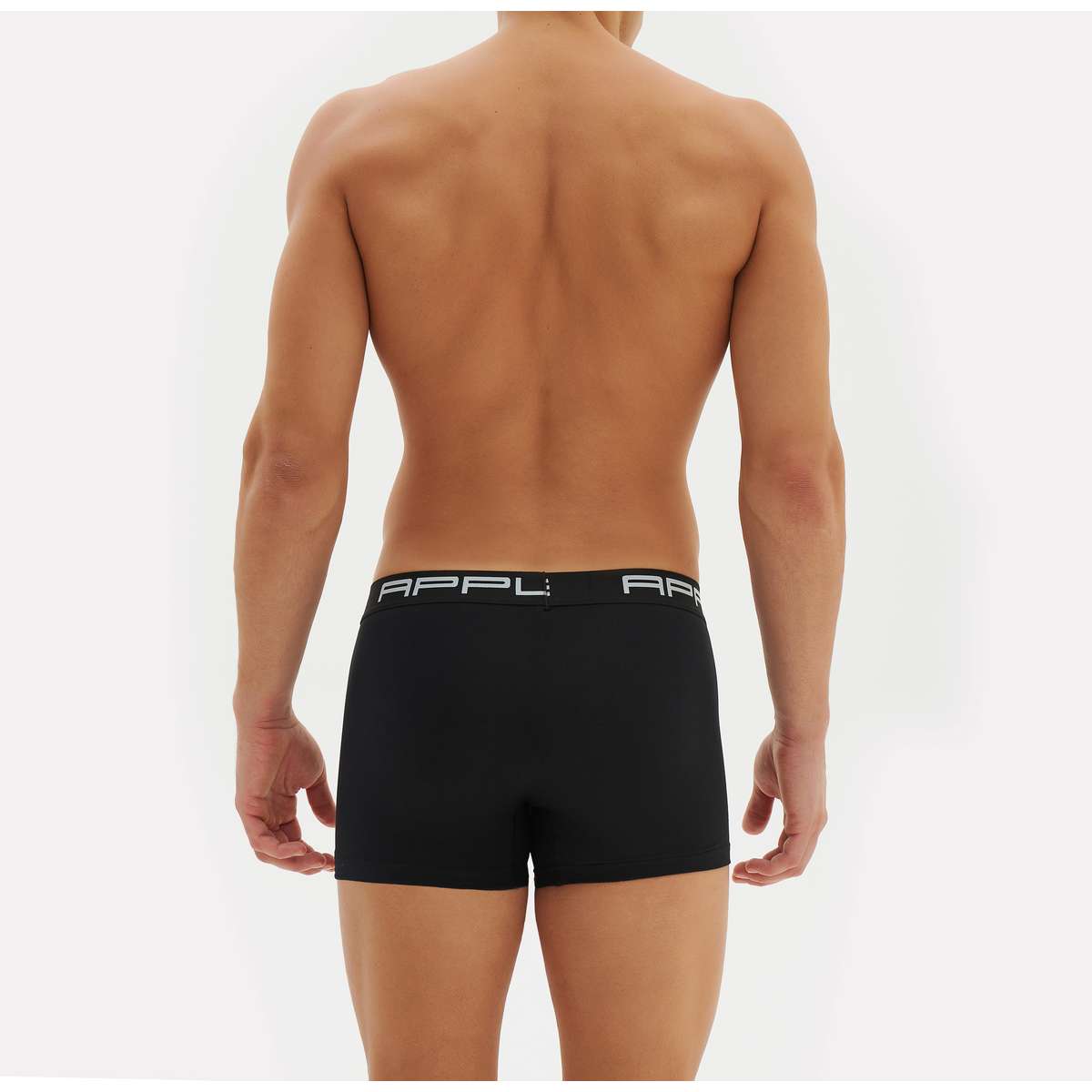APPLE BOXER MEN΄S BOXER 3PACK 0113965 BLACK-BORDEAUX-NAVY  - Μαύρο-Μπορντό-Μπλε - L